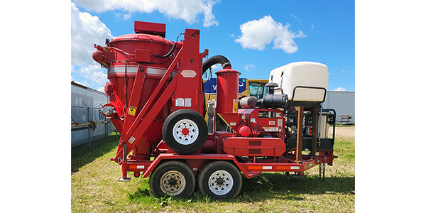 2011 Hurricane 600 Industrial Vacuum loader 
