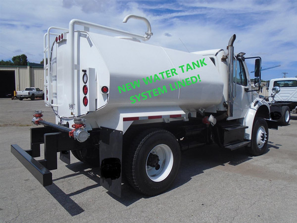 Simple water trucks to fill big toilet trailers/tanks and smaller toilet trucks
